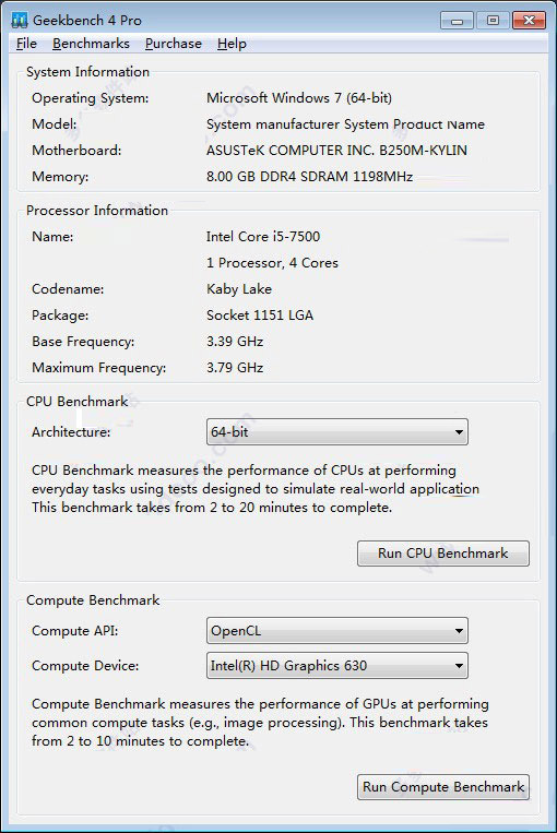 Geekbench 4破解版