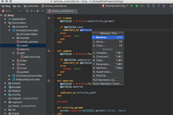 RubyMine for mac