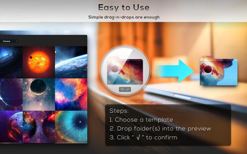 Folder Templates for Mac（文件夹图标修改工具） 2.1.0