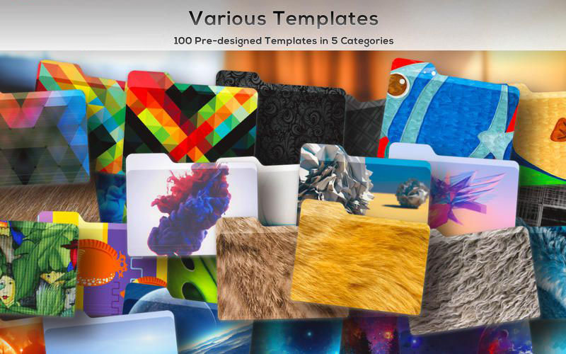 Folder Templates for Mac（文件夹图标修改工具） 2.1.0