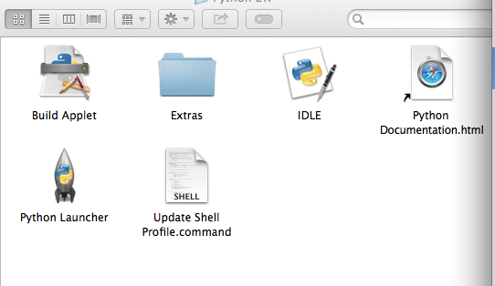 python for Mac