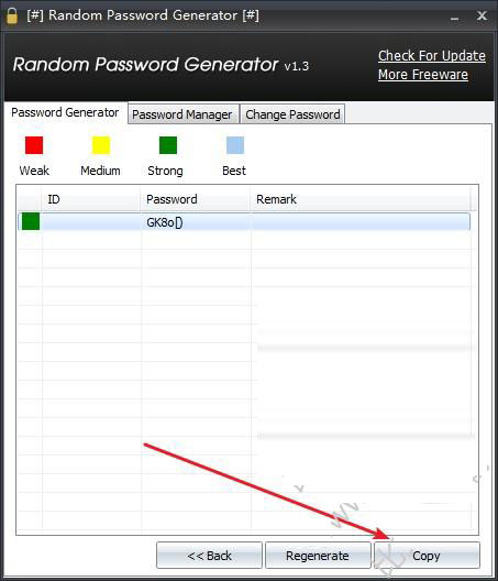 IObit Random Password Generator