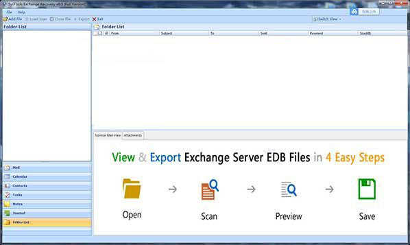 SysTools Exchange Recovery破解版