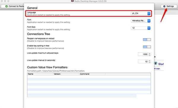 Redis Desktop Manager for Mac