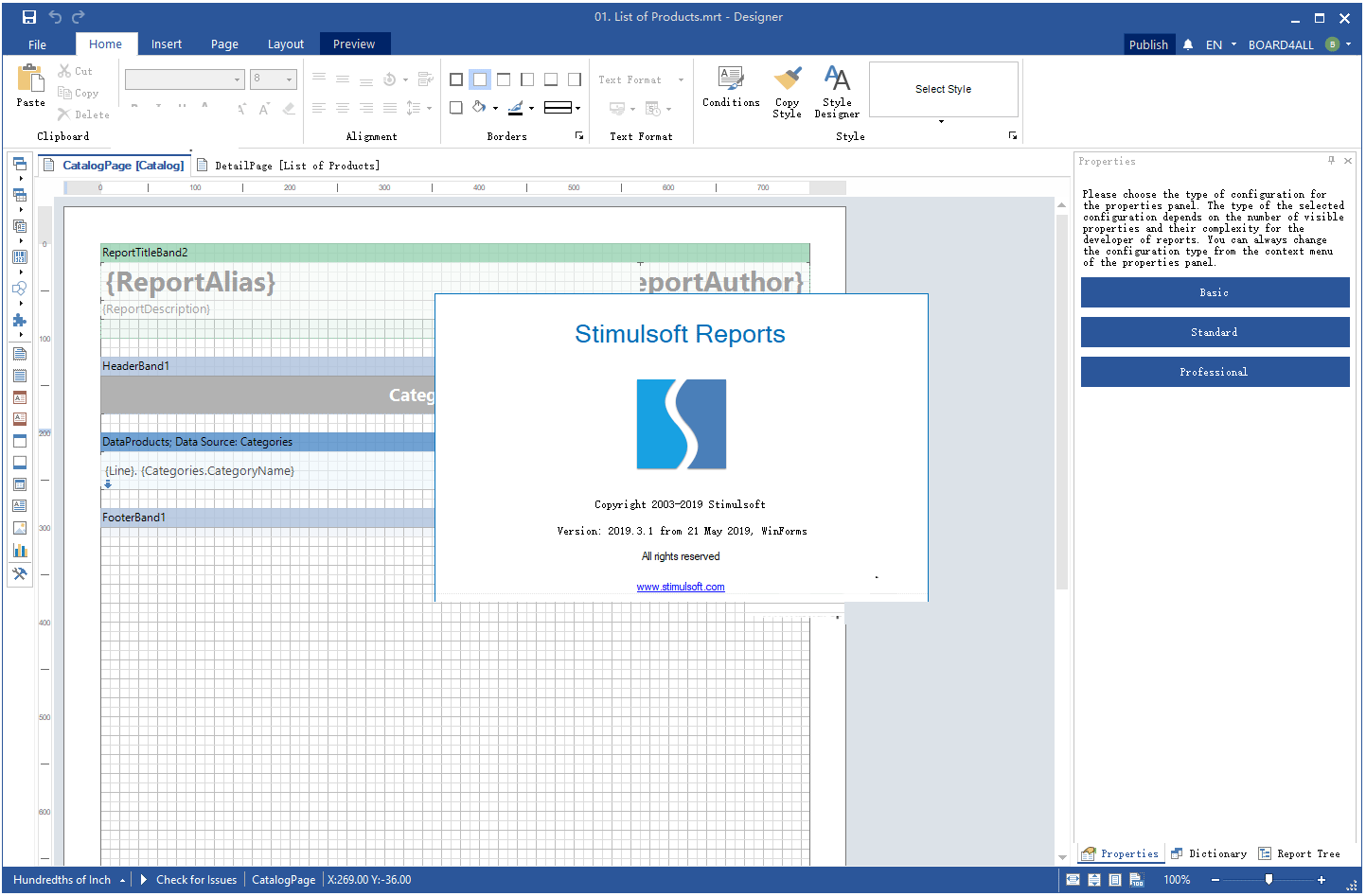 Stimulsoft Reports 2019.3.1