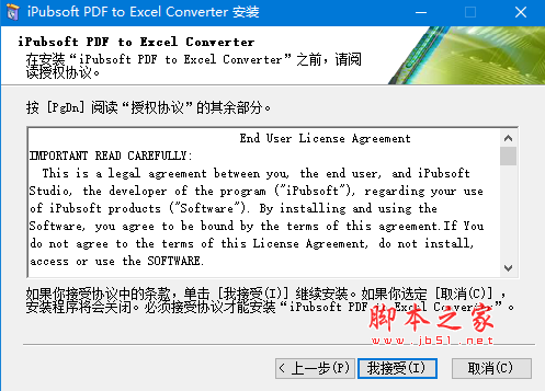 iPubsoft PDF to Excel Converter V2.1.5 免费版