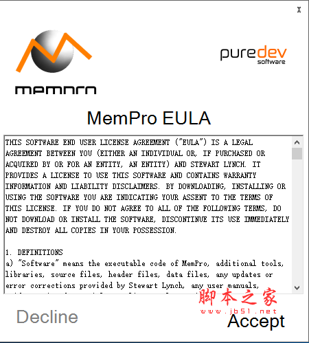 Puredev MemPro