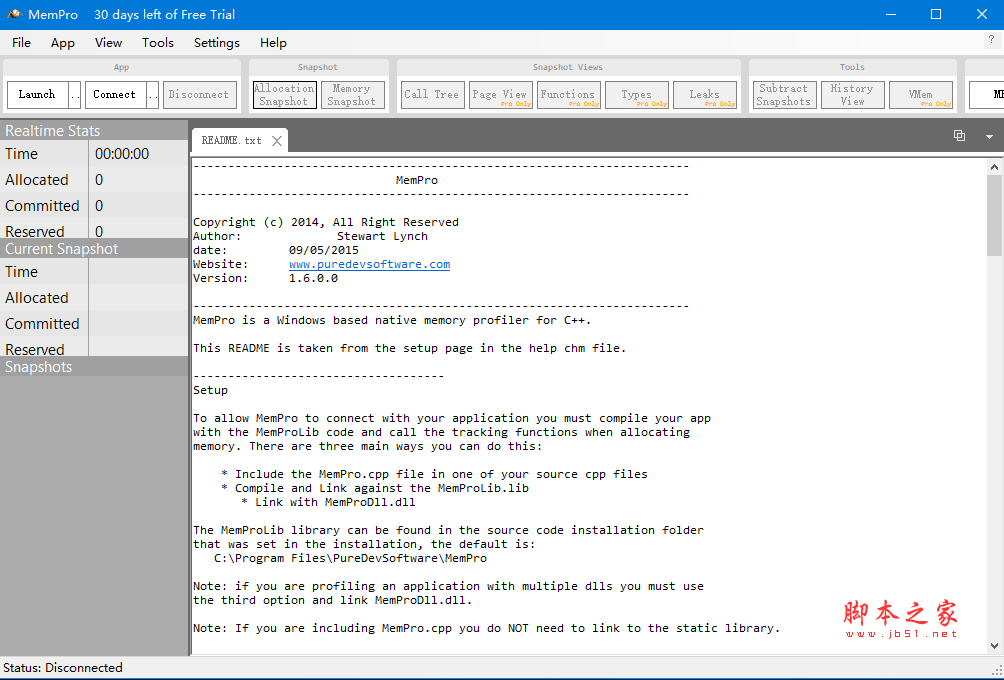 Puredev MemPro