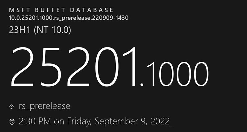 Win11 25201.1000离线更新补丁